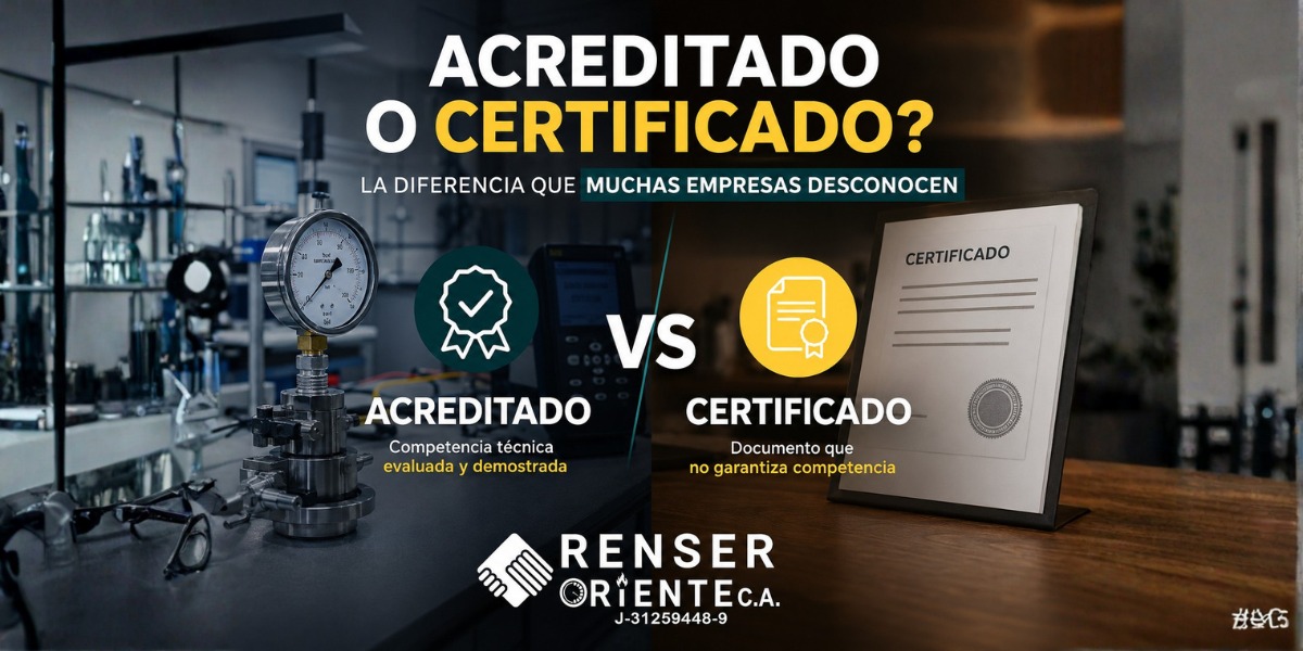 Laboratorio acreditado frente a laboratorio solo certificado o registrado: diferencias técnicas en calibración
