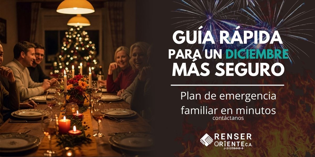 Plan de emergencia familiar en 30 minutos: la guía rápida para un diciembre más seguro