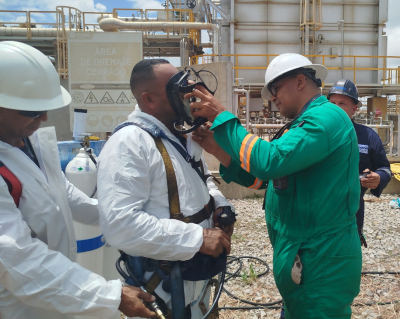 Simulacros de fugas y evacuaciones en industrias - Renser Oriente